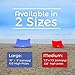 Red Suricata Family Beach Tent & Beach Canopy, UPF50 Sun Beach Shade, Sunshade with 4 Aluminum Poles, 4 Pole Anchors & Sand Shovel, Large & Portable Sun Shelter Tarp (Large, Red)