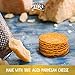 Proudly Pure Parmesan Cheese Crisps - Keto Snacks Zero Carb Crunchy Delicious Healthy 100% Natural Aged Cheesy Parm Chips Wheat & Gluten Free Keto Crackers Low Carb Snacks (Original, 4 Pack)