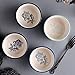 WiseWisenvoy Ramekins Ceramic Ramekin Porcelain Baking Cups Ramekins for Baking Ramiken Set