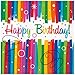 Rainbow Birthday Deluxe Party Pack Serves 16 Plates Cups Napkins & Tablecloth