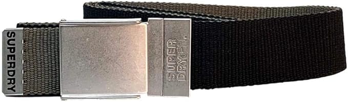 superdry canvas belt