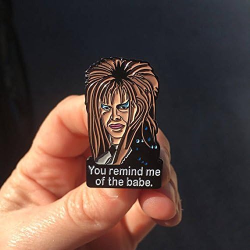 Labyrinth Jareth Enamel Pin - Goblin King