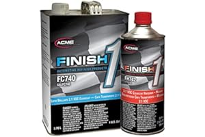 acme Sherwin-Williams Finish 1 VOC Super Brillante Gloss Clearcoat Medium Kit Gallon