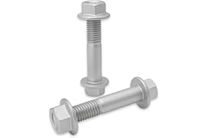 DSXULXN Rear Lower Shock Bolts & Nuts Kit Compatible with 97-06 Jeep Wrangler TJ LJ