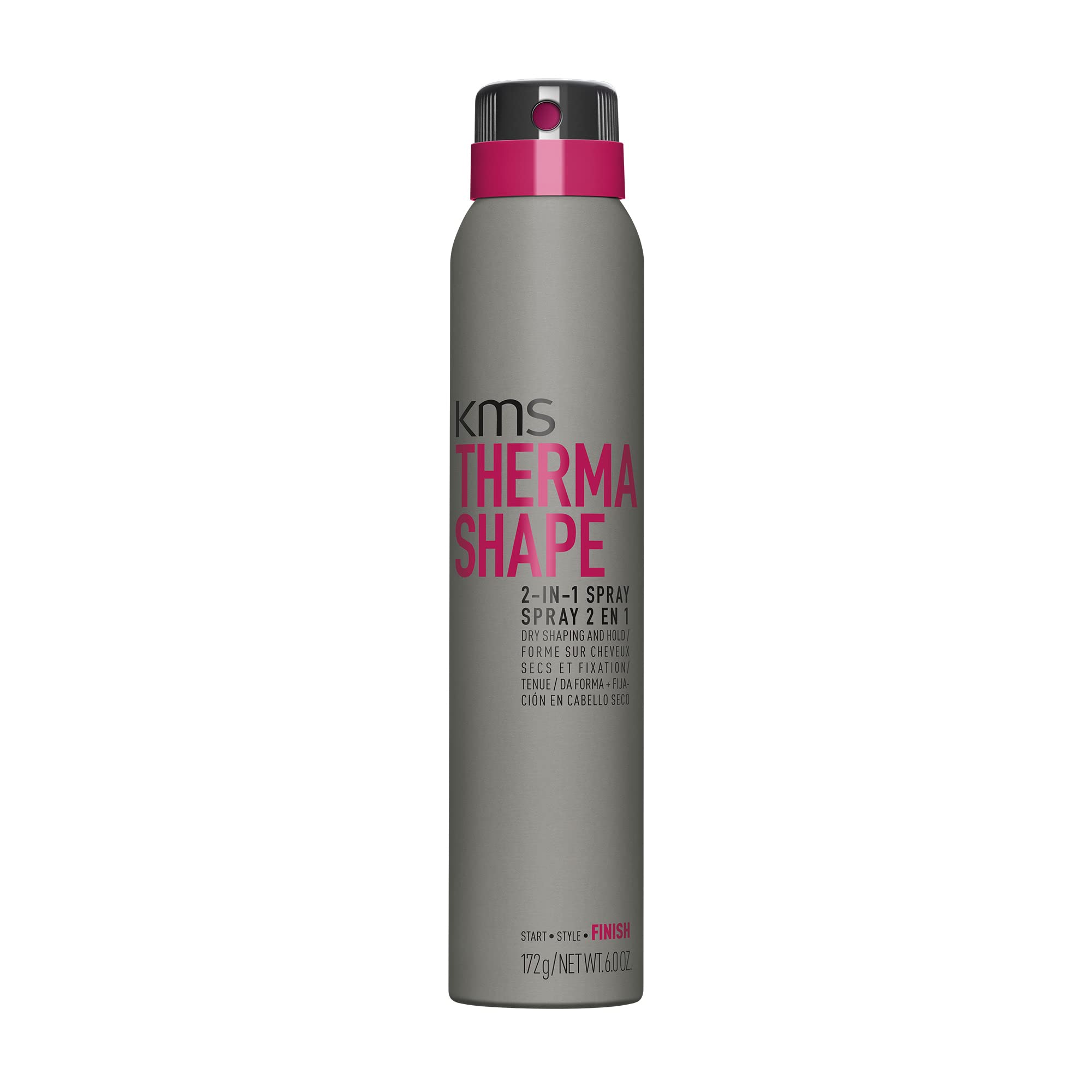KMS ThermaShape 2-in-1 Spray, For All Hair Types, Style Memory & Hold, Heat Protection, Vegan & PETA Approved, 200ml