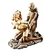 Gudessly Funny Dracula Lover Statues Polyresin Home Furnishing Resin Skull Ornaments Collection