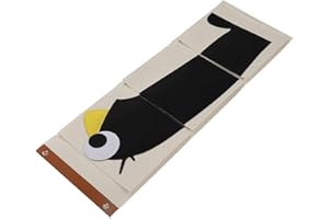 ANGGREK Wall Mounted Storage Bag, Felt Material with 3 Spacious Pockets for Nursery Baby Supplies and Toy Organization (#5)