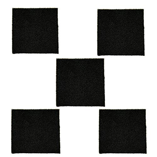 KOTTO 5 Pack Set 0.4 inch thick activated carbon filter for Solder Smoke Absorber, Refills