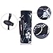 AUPET White Black 1L Water Bottle Insulated Neoprene Cover Storage Bag/Carrier Holder + Shoulder Strap 1
