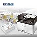 Amstech 4 Packs Compatible Samsung Toner CLT-K406S K406S CLT-406S for Samsung Xpress C410W SL-C410W C410 C460W SL-C460W C460FW CLP-365W CLP-360 CLP365 CLX-3305FW CLX-3305 CLX-3300 Toner Cartridge