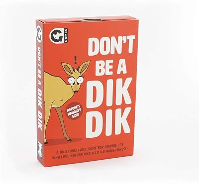 Ginger Fox Dont Be A Deer Deer Card Game | Naughty Nature Names Party Game 16+