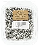 Silver Dragees Dragees 8-Ounce Sugar Cake Cupcake Cookie Sprinkles, 4mm, Silver