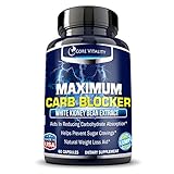 Carb Blocker & Weight Loss Pills from Core Vitality â€“ 100% Premium Optimized Formula â€“ Ultimate Carb Blocker and Fat Absorber â€“ Potent Weight Loss Supplement & Appetite Suppressant â€“ 30 Day Supply
