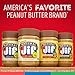 Jif Natural Crunchy Peanut Butter Spread, 16 oz