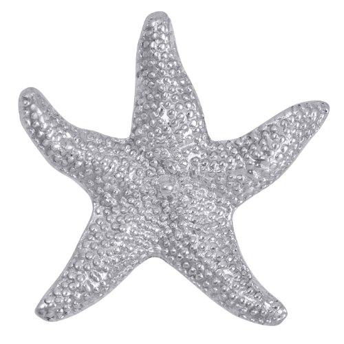 MARIPOSA STARFISH NAPKIN WEIGHT | SILVER | BRILLANTE | GIFTS | NAPKIN WEIGHTS | RECYCLED SANDCAST ALUMINUM | HANDMADE IN MEXICO