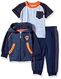 American Hawk Baby Boys 3 Piece Jog Set (More Styles Available)