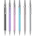 Bememo 15 Pieces Mechanical Pencil Set 0.5 mm, Assorted Colors, 6 Pieces Mechanical Pencils and 6 Tubes Refills with 3 Pack Erasers for Office and School