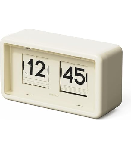 SimpleLife Retro Auto Flip Clock Number Classic Stylish Modern