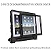 HDE Case for iPad 2 3 4 Kids Shockproof Bumper Hard Cover Handle Stand with Built in Screen Protector for Apple iPad 2nd 3rd 4th Generation (Black)