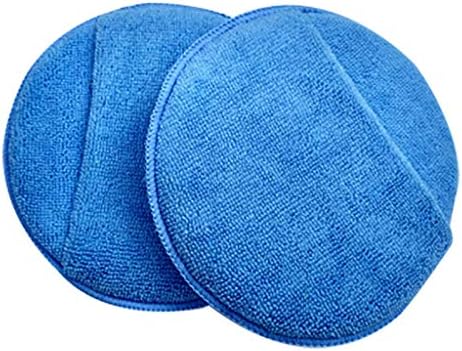Timitai Practical Cleaning Car Waxing Polish Microfiber Foam Sponge Applicator Cleaning Detailing Pads