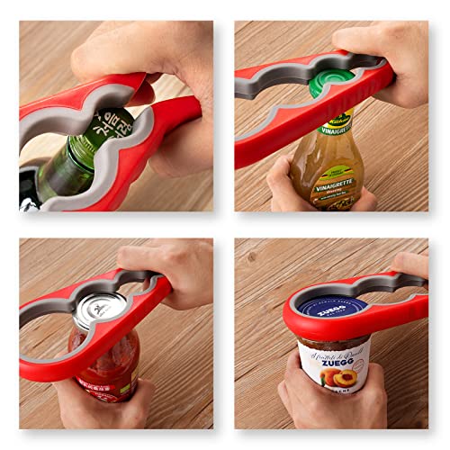 Astofli 5 Pack Jar Opener For Seniors With Arthritis, Easy Twist Lid