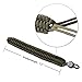 Techion Braided 550 Paracord Adjustable Camera Wrist Strap / Bracelet for Cameras, Binoculars, and other Stuff (Army Green)