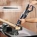 TACKLIFE Classic Reciprocating Saw, 7 Amp Recip Saw with Rotary Handle(Left & Right 90°), 0~2800SPM Saber Saw, 2 Blades(Wood 6T HCS, Metal 14T BIM), Carrying Case, LED Lights, Ideal for DIY/RPRS01A