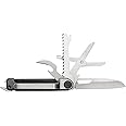 Gerber Gear Armbar Scout 7-in-1 Multi-tool - 2.5" Plain Edge Blade, Hammer, Scissor, Saw - EDC Gear and Equipment - Onyx