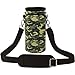 Made Easy Kit Neoprene Water Bottle Carrier Holder with Adjustable Shoulder Strap for Insulating & Carrying Water Container Canteen Flask Available in 5 Sizes (Camo, L (32oz / 1.5L))