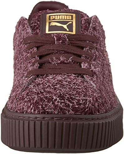 tenis puma camurça vinho feminino
