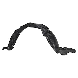 TRQ Front Left Inner Fender Liner Drivers Side