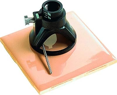Dremel 566 Tile Cutting Kit with Guide and Spiral Cutting Bit 562