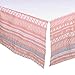 Coral Woodland and Geometric Patchwork 4 Piece Crib Bedding by The Peanut Shell
