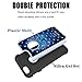 UrSpeedtekLive iPhone 6s Case, iPhone 6 Case, [Shock Absorption] Dual Layer Hybrid Defender Protection Rhinestone Crystal Bling Cover Case for iPhone 6 / 6s 4.7 inch - Galaxy Tree