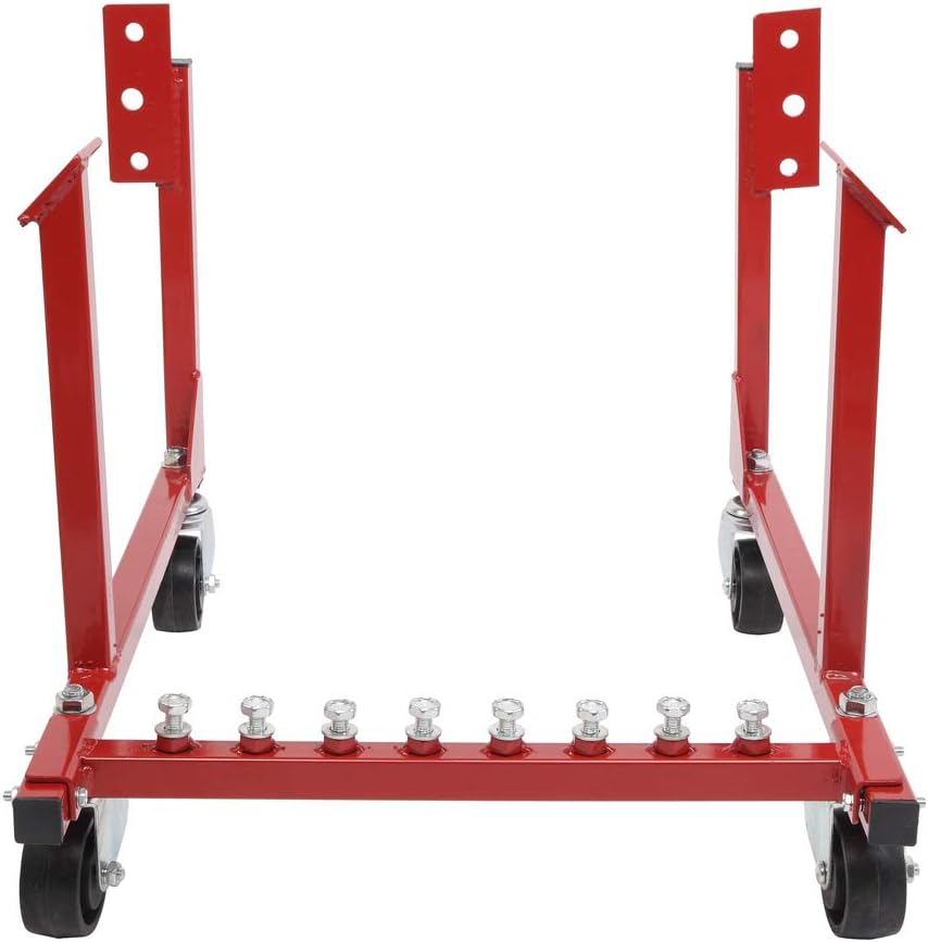 MOTOOS 1000lb Auto Engine Cradle Stand WithDolly Wheels Fit for Chevrolet Chevy: Automotive
