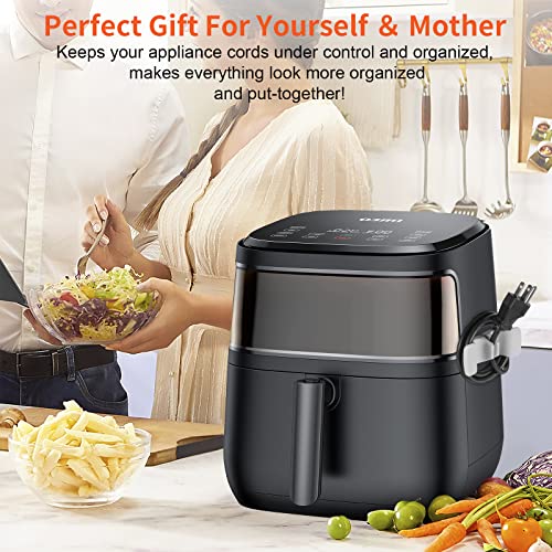 Heigoeost Cord Organizer for Appliances, 2 Pack Cord Wrapper, Cord