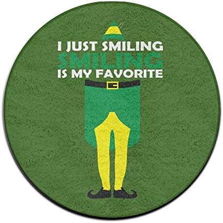 I Just Like Smiling Doormat Personalized Welcome Mat