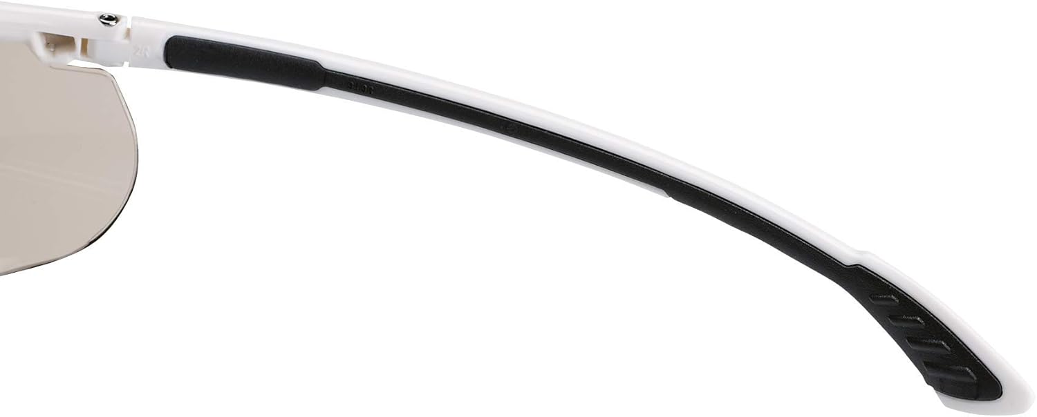 Uvex Sportstyle Safety Glasses for Work - Tinted Lenses, White - Image 5