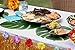 Cocowai Luau Party Decorations / Moana Party Supplies! 36x Flower Hawaiian Leis, Tropical Leaves Decoration and Grass Skirt for Buffet Table – Fun Tiki Bar, Beach Theme or Lilo and Stitch Birthday!