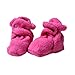 Zutano Newborn Baby-Girls Fleece Bootie, Fuchsia, 18 Months