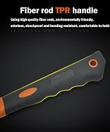 TempFoo Camping Hammer Heavy Duty 12 inch Tent Stake Remover Rubber Handle view 4