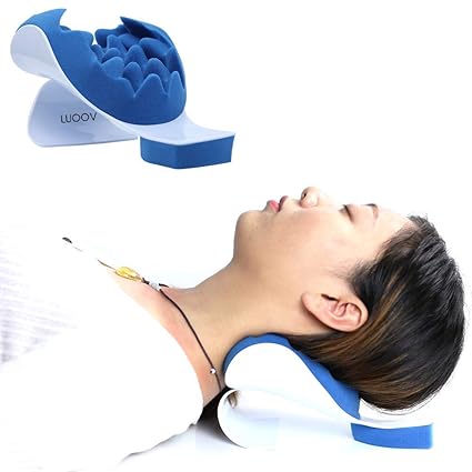 Qbuds Cervical Chiropractic Pillow Neck And Shoulder Relaxer Neck