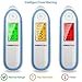 Digital Forehead and Ear Thermometer by Paramed - Instant Scan Dual Function Baby Infrared Medical Thermometer - Backlight Display with Fever Alarm - Clinically Calibrated for Adult Kids Infant