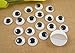 DECORA 1000pcs 7mm Wiggle Googly Eyes with Self-adhesive for Scrapbooking DIY Crafts Toy Accessories