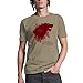 HBOs Game of Thrones The North Remembers Mens Oatmeal Heather T-shirt XL