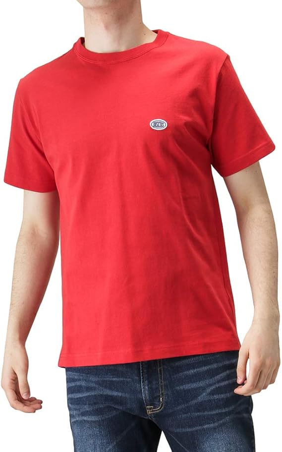 Amazon ディスカス Discus 半袖tシャツ メンズ クルーネック ワンポイント ブランド Tシャツ アメカジ ストリート カジュアル R9067 326 Tシャツ カットソー 通販