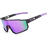 Karsaer Visison Polarized Cycling Riding Glasses Sports Sunglasses Men Women for Moutain Baseball MTB Bicycle