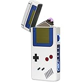 BAHASA Electric Lighter - USB Rechargeable Plasma Lighter, Windproof Flameless Lighters, Perfect for Retro Gaming Gifts, Men's Birthday Gifts