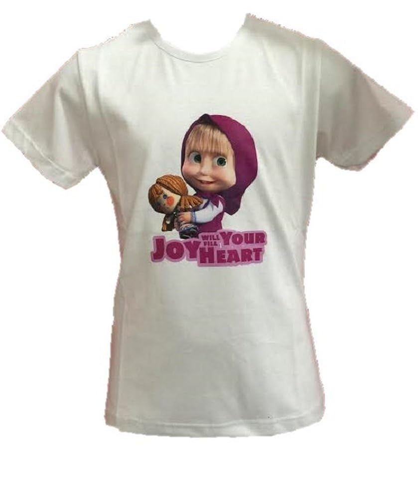 t shirt masha e orso