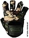 Steel Sweat Workout Gloves - Best for Weightlifting Gym Fitness Training and Crossfit – Made for Men and Women who Love Lifting Weights and Exercise - Leather SCARR Camo XL